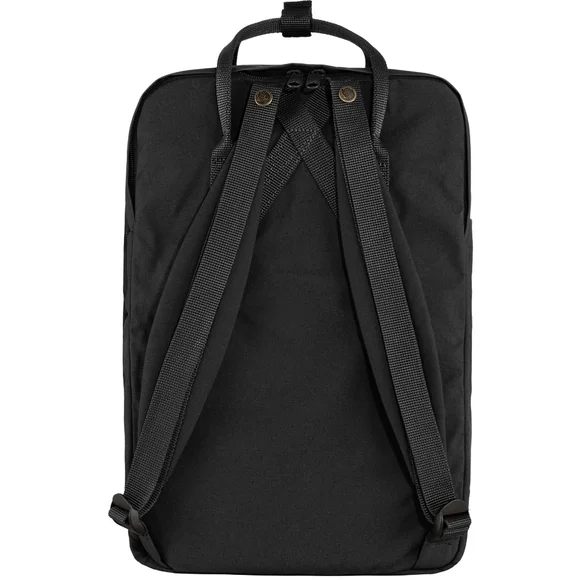 NWT Fjallraven Kanken 17"  Laptop Backpack Black - Picture 3 of 11